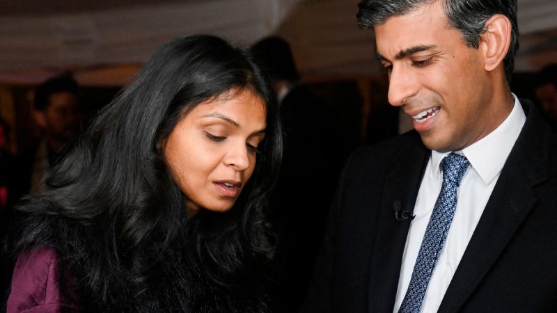 Akshata Sunak, wife of UK PM Rishi Sunak, set to receive dividend income of Rs 68.17 Cr from Infosys.
