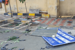 Alleged Paper Leak Prompts NSUI Protest at SSC Board Nampally