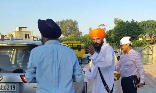 Arrest Made in Moga, Punjab: Amritpal Singh in Custody
