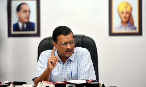 Arvind Kejriwal claims that he is being targeted by the Centre for public welfare schemes.