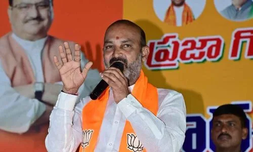 Bandi Sanjay Kumar calls for Sabitha’s resignation following class 10 paper leak controversy