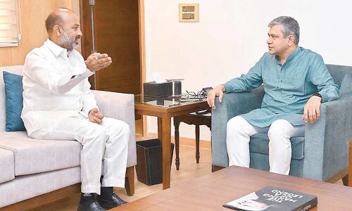 Bandi Sanjay Kumar: Centre’s Reaction to Karimnagar-Hasanparthy Railway Line is Promising