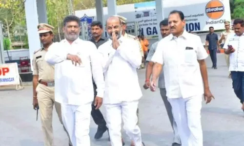 Bandi Sanjay released from Karimnagar jail and criticizes BRS government in Telangana.