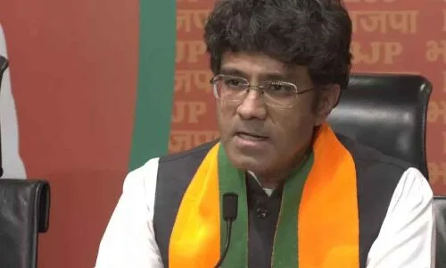 "BJP welcomes Rajagopalachari's great grandson as a new member"