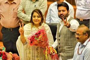 BJP’s Rai Withdraws as Shelly Becomes Unopposed Mayor