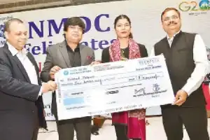 Boxing Champion Nikhat Zareen Honored by NMDC