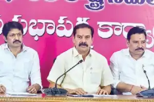 BRS comments on BJP march in Hyderabad, highlighting political unemployment in the city