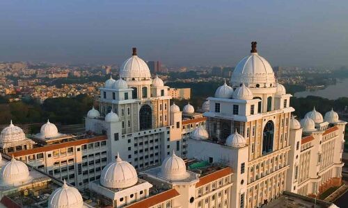 Ceremonies Commence at New Secretariat in Telangana Prior to Complex Inauguration