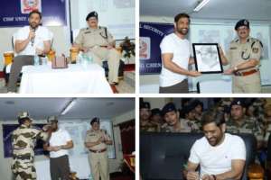 CISF Unit ASG Chennai Hosts Interactive Session with MS Dhoni, Who Plants Mango Tree Named ‘DHONI’