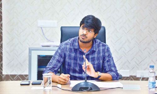 Collector V P Gautam aims to make Khammam district free of anemia.