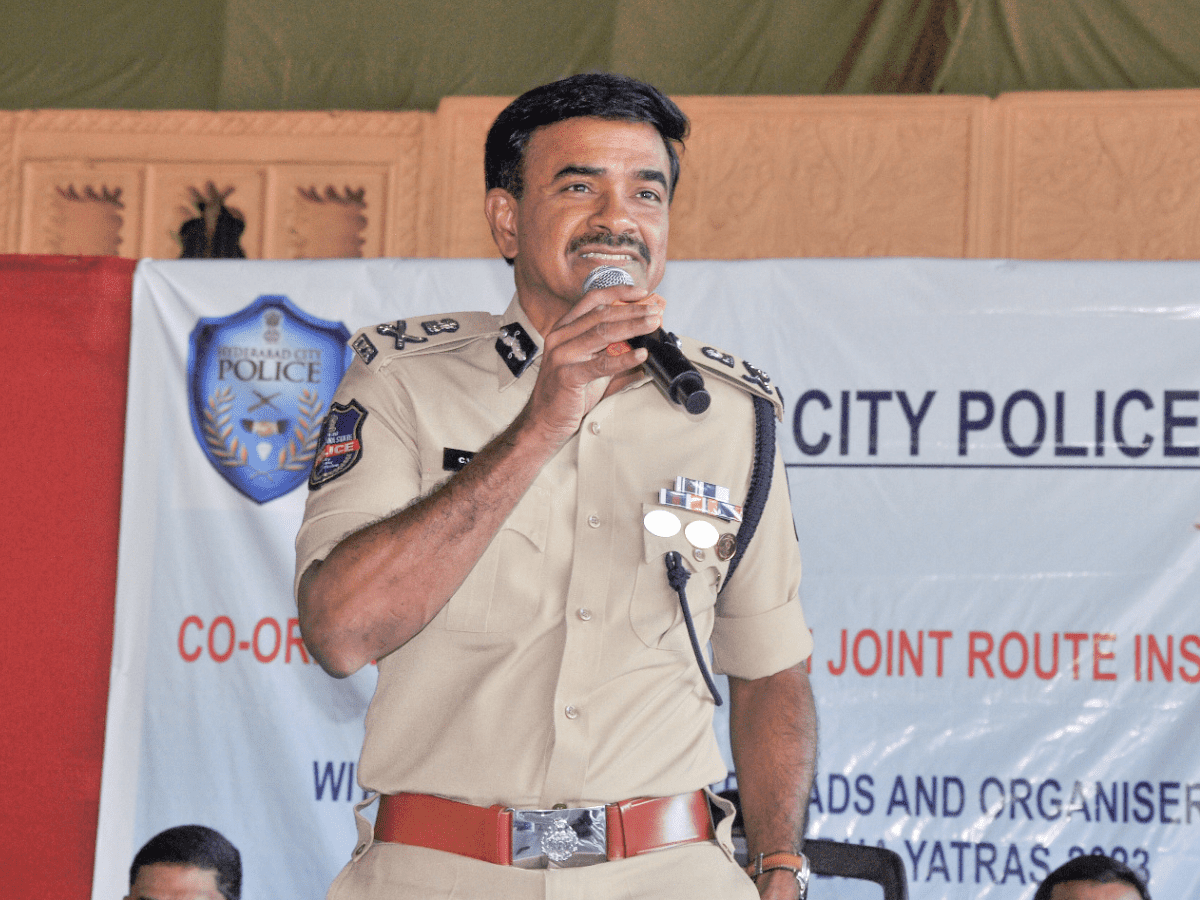 Commissioner of Hyderabad holds a meeting in preparation for Hanuman Jayanti celebration.