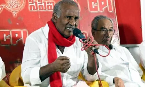 CPI urges BJP to abolish Manusmrirti as a gesture of love towards Hindus in Hyderabad