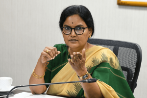 CS Santhi Kumari expresses satisfaction with the implementation of Kanti Velugu in Telangana