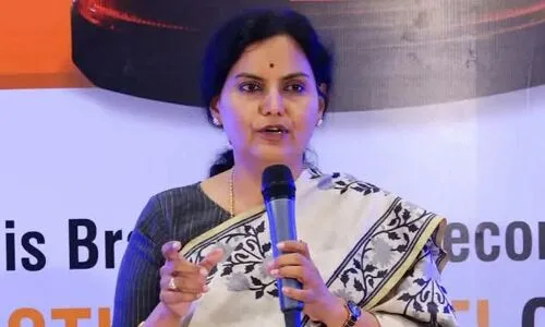 CS Santhi Kumari urges officials to speed up land allotment for rice mills in Hyderabad.