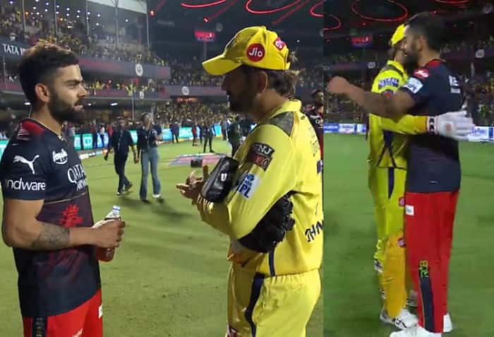 CSK Defeats RCB by 8 Runs at Chinnaswamy: Virat Kohli and MS Dhoni’s Friendship Gains Popularity Ahead of IPL 2023.