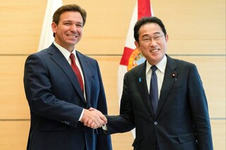 DeSantis Holds Meeting with Japan PM Kishida, Stays Mum on White House Candidacy