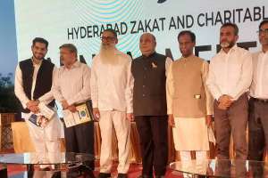 DG ACB Ravi Gupta acknowledges Hyderabad Zakat and Charitable Trust as a significant contributor to minority welfare.