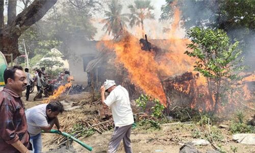 Domestic Cylinder Explosion in Khammam Results in Two Fatalities and Eight Injuries