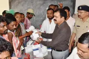 Free Medical Camp for Tribal People Conducted by Police in Bhupalpally