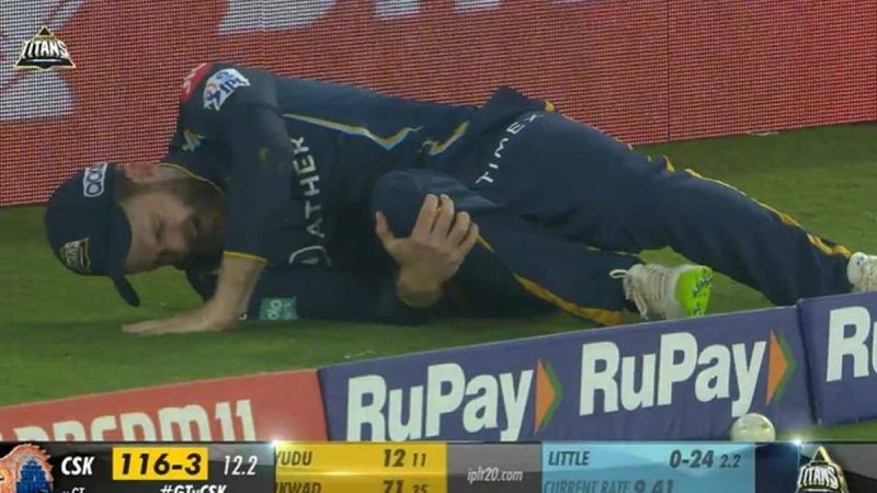 “Gujarat Star Suffers Knee Injury While Attempting to Save Six: Watch Kane Williamson’s Video”