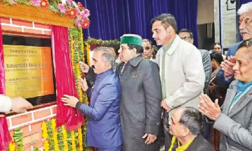 HP Chief Minister inaugurates the construction of the first PET scan facility.