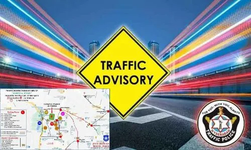 Hyderabad City Police Releases Traffic Advisory for CM’s ‘Dawat-e-Iftar’ Event Today