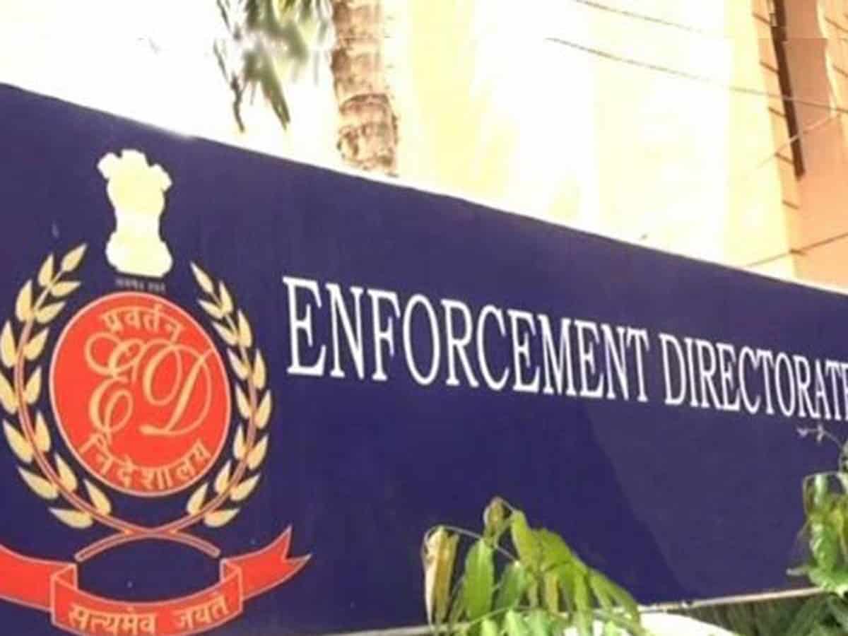 Hyderabad Company’s Rs 18.79 Crore Frozen by ED in PMLA Case