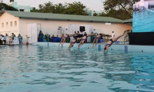 Hyderabad Public School Boasts Olympic-Length Swimming Pool for Students and Athletes to Enjoy