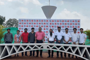 IIT-Hyderabad and Simpliforge collaborate to create a prototype bridge using 3D printing technology in India.