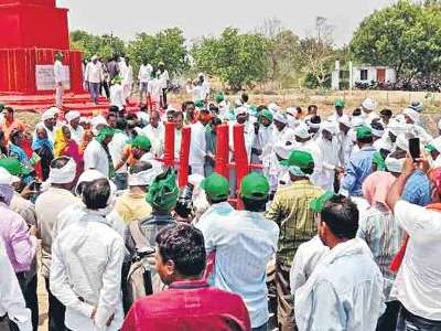 Indravelli Martyrs Honored by Tribals in Adilabad