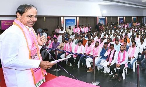 K Chandrashekar Rao, BRS chief, prepares for massive Kisan Rally in Maharashtra with 1.2 million farmers.