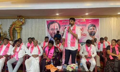Kaushik Reddy urges party workers to strive for BRS’ triumph in the upcoming Assembly elections