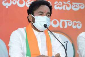 Kishan criticizes the arrest of Bandi Sanjay as undemocratic in Hyderabad