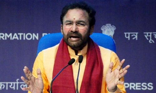 Kishan Reddy announces opening of 5 arterial roads in SCB for the convenience of commuters.