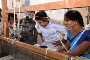 KTR announces major boost for handloom clusters across the State.