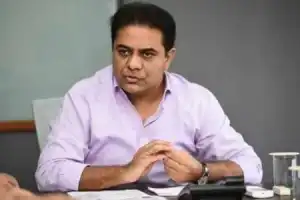 KTR, Telangana Minister, offers comfort to victims of Khammam fire accident at NIMS