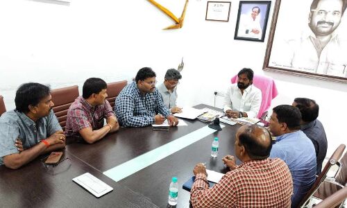 KTR to inaugurate IT Tower in Mahbubnagar on May 6, with Srinivas Goud overseeing preparations