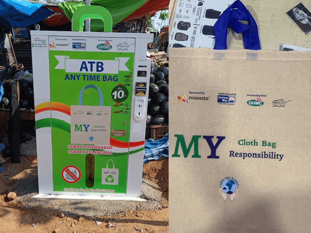 Kukatpally Receives New Cloth Bag ATM Installation in Hyderabad