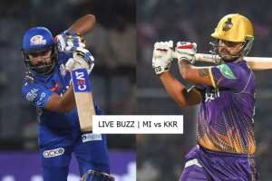 “Live IPL 2023 Score Updates: Rohit Sharma to Join Virat Kohli in Elite List During MI vs KKR Match”