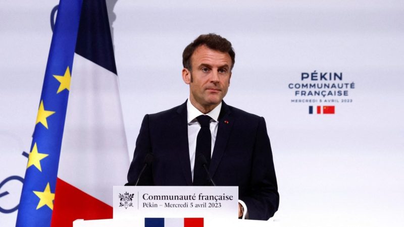 Macron Cautions Against Avoiding China Prior to Xi Meeting