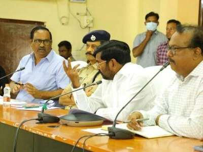 Minister G Jagadish Reddy displeased with delayed rice procurement in Suryapet