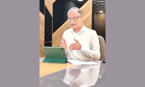 Officials urged by Health Minister T Harish Rao to expand Kanti Velugu camps in Hyderabad