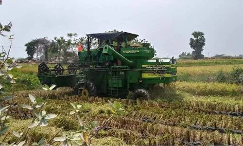 Paddy Farmers in Miryalguda Reap Benefits as Yield Exceeds MSP