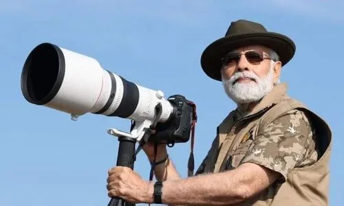 "Prime Minister Modi embarks on a wildlife safari to commemorate the Golden Jubilee of the Tiger Project"