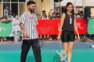PUMA’s Let There Be Sport Movement: Virat Kohli and Anushka Sharma Surprise Fans with Badminton Competition