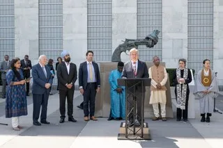 Religious Leaders and Guterres Unite in Prayer for Peace, the Ultimate Objective
