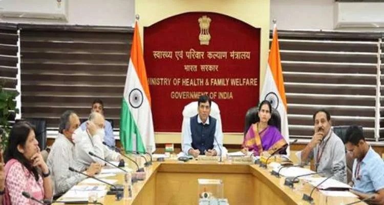 Review of Public Health Preparedness for COVID-19 Management by Union Health Minister