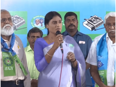 Sharmila urges TJS chief Kodandaram to lead T-SAVE during meeting in Telangana