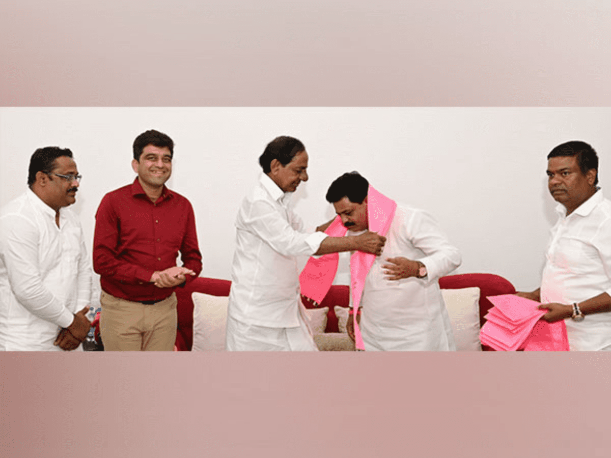 Shiv Sena Leader Dilip Gore from Maharashtra Joins BRS in Telangana