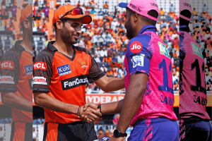 Sunrisers Hyderabad chooses to field first against Rajasthan Royals in the IPL match.